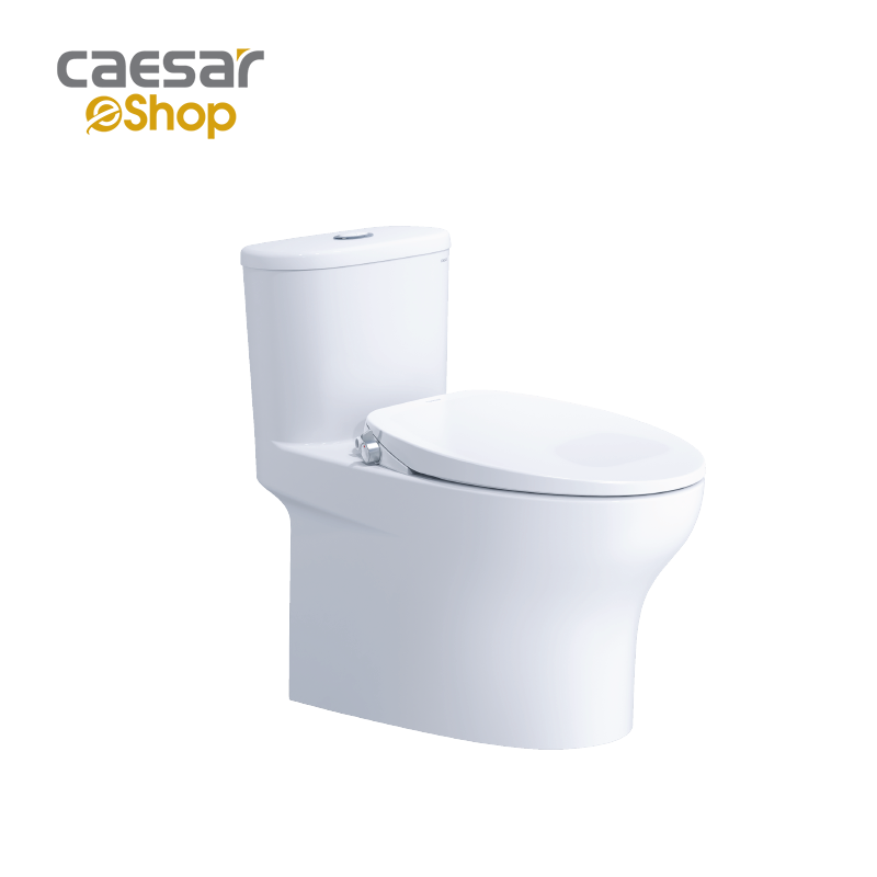  Bàn cầu một khối kết hợp nắp cơ - C1394F - TAF060 