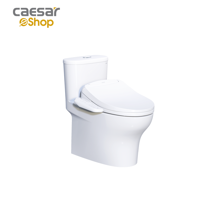  Bàn Cầu Một Khối kết hợp nắp điện tử - C1394F - TAF400H 