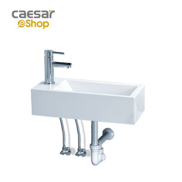 Lavabo Vuông Treo +  đặt trên bàn - LF5239L