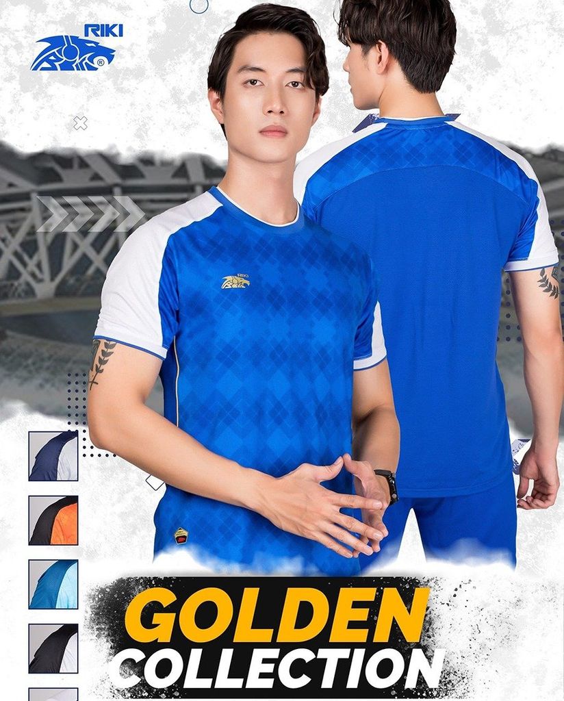 Quần áo bóng đá Riki Golden