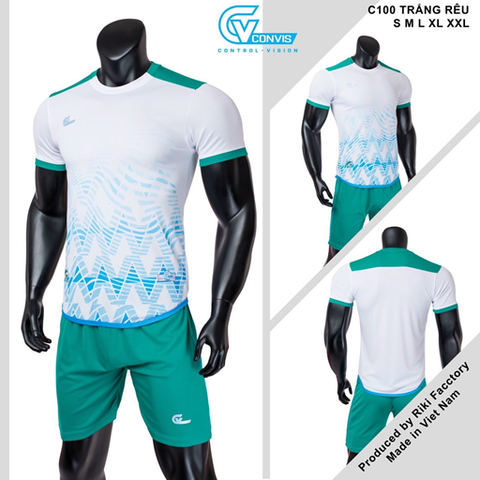 Quần áo bóng đá Riki CV C100 bộ quần áo dành riêng cho anh em chơi thể thao