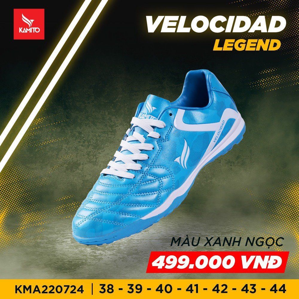 GIÀY BÓNG ĐÁ KAMITO VELOCIDAD LEGEND - TF