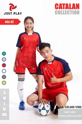 Đồ đá banh Catalan Đỏ