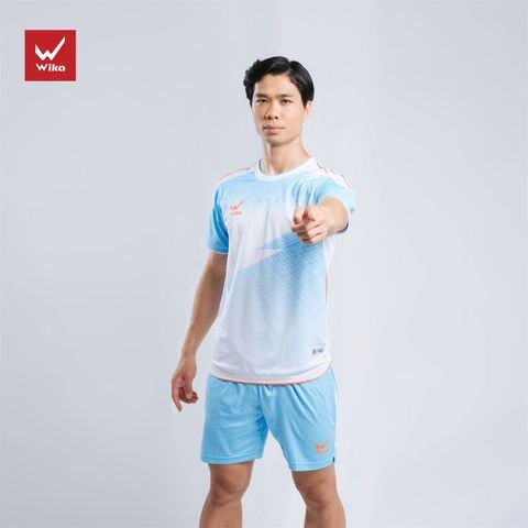 Áo Bóng Đá Công Phượng Wika CP10 Collection - Xanh Ngọc