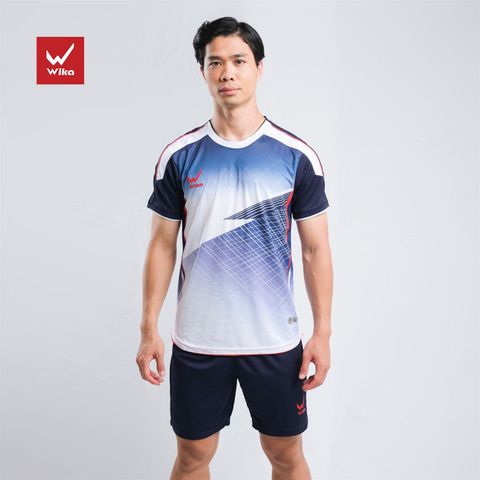 Áo Bóng Đá Công Phượng Wika CP10 Collection - Xanh Đen