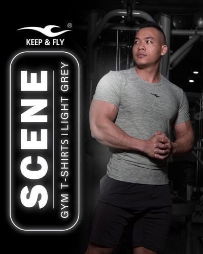 Áo Gym Cao Cấp SCENE Rêu