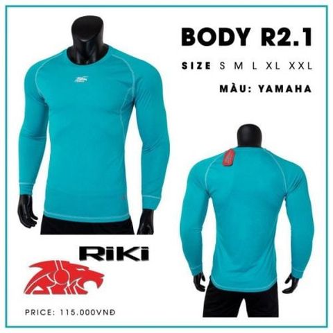 Áo lót body RIKI – R2.1 cao cấp Xanh Ngọc