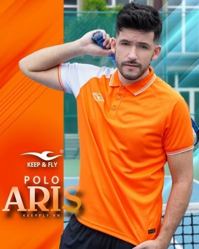 Áo Polo Aris Cam