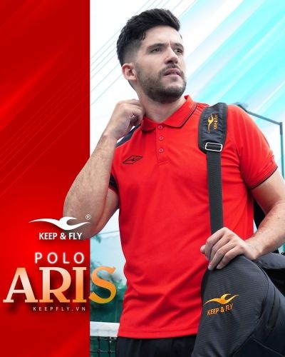 Áo Polo Aris Đỏ