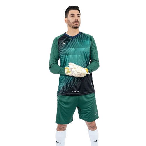 Áo thủ môn không logo Kaiwin Goalkeeper Shirt Stable-Xanh Lá Đậm