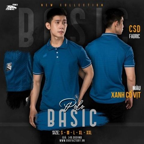 Áo thun Polo Riki Basic