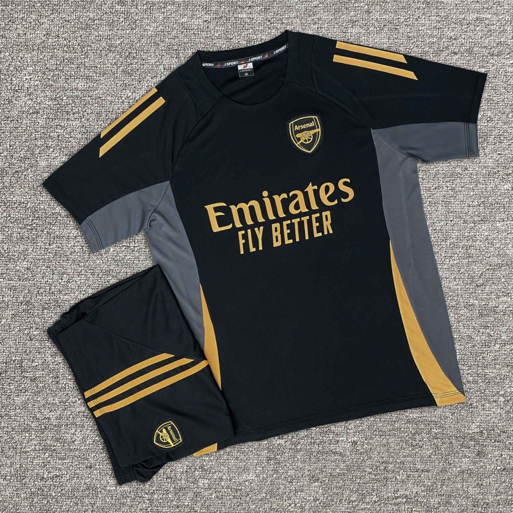 Quần Áo Bóng đá CLB Arsenal  Training – Màu Đen