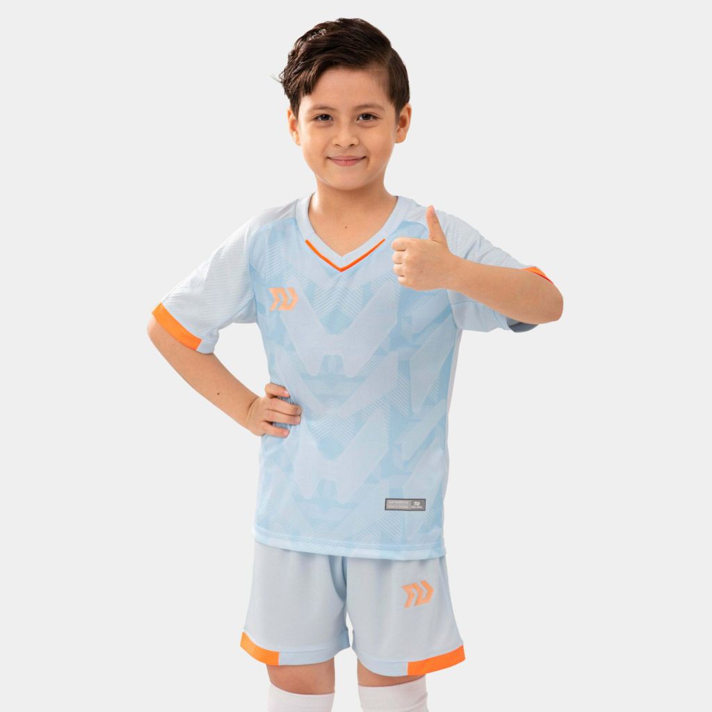 Quần áo bóng đá trẻ em Bulbal Predator 3-Xanh Biển