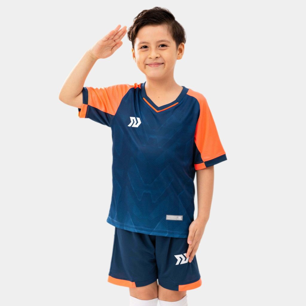 Quần áo bóng đá trẻ em Bulbal Predator 3-Xanh Đen