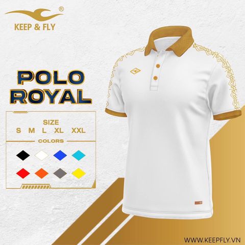 Áo Polo Royal Trắng