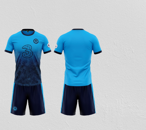 Quần áo Bóng đá Sao Việt CLB Chelsea 2022 màu Xanh Biển