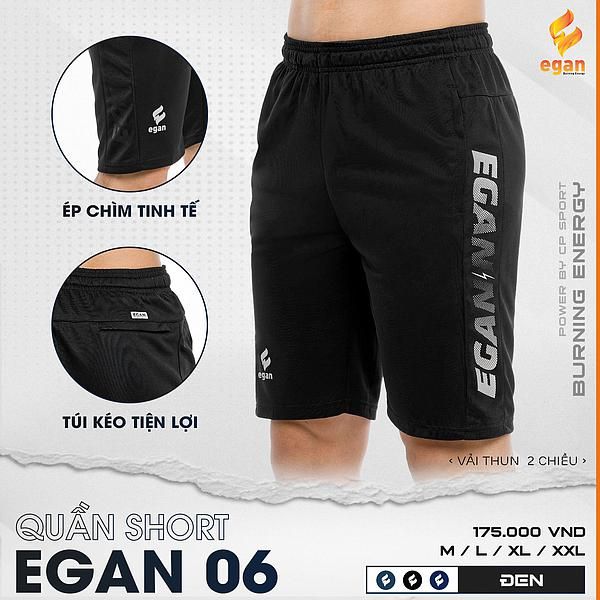 Quần Thể Thao Lửng Egan 06 Chính Hãng Cao Cấp