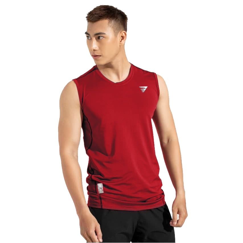 Áo body alpha-x sát nách - Đỏ