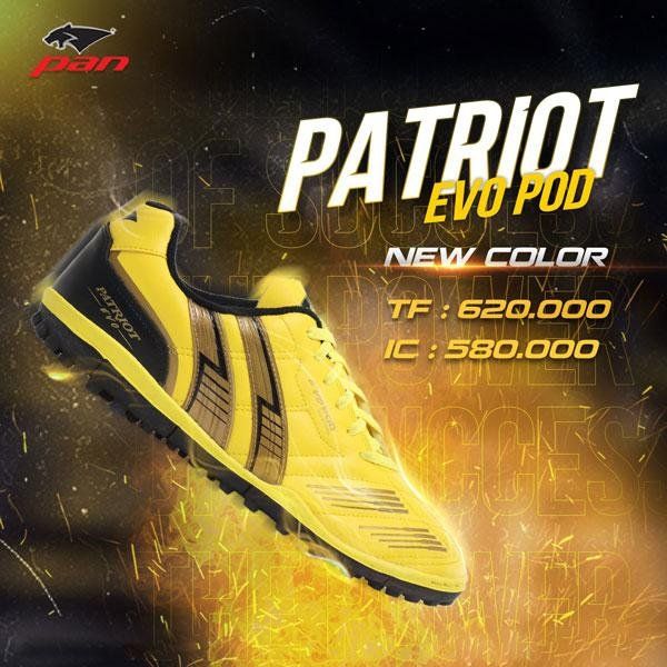 Giày Pan Patriot Evo TF 2022 - Vàng