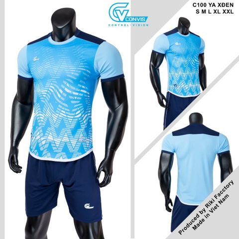 Quần áo bóng đá Riki CV C100 bộ quần áo dành riêng cho anh em chơi thể thao