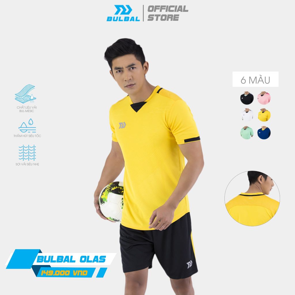 Bộ Quần Áo Bóng Đá Bulbal Olas Vàng