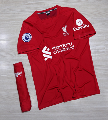 Quần áo Bóng Đá CLB Liverpool Đỏ vải thun lạnh cao cấp