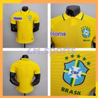 Áo Thi Đấu Brazil 2022 Áo Thi Đấu Bóng Đá Màu Vàng Sân Nhà
