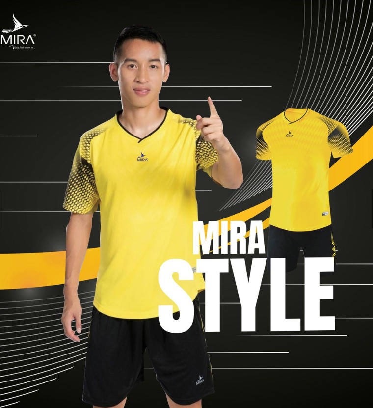 Quần Áo Mira Style  Vải Mè Cao Cấp, Thoáng Khí, Thấm Hút Mồ Hôi - Vàng