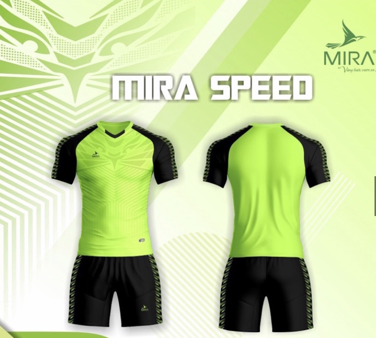 Quần Áo Thể Thao Cao Cấp Chính Hãng Mira SPEED Xanh Chuối