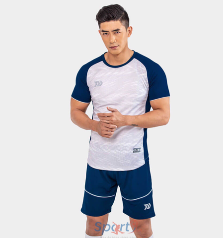 Quần áo bóng đá Bulbal City 6 TN Trắng xanh