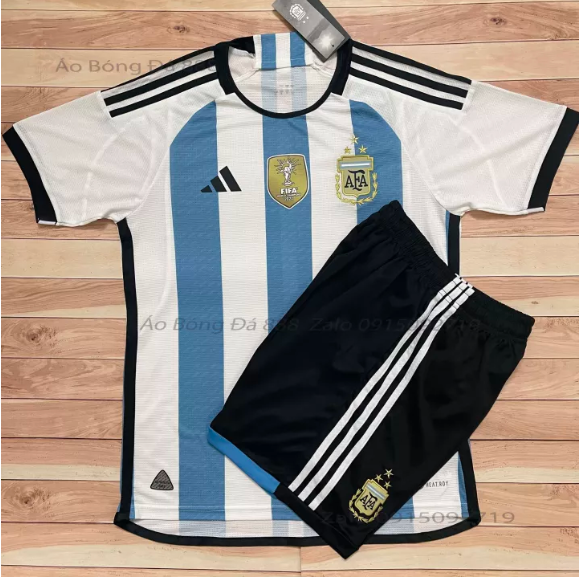 Quần Áo Bóng Đá Đội Tuyển Argentina Màu Trắng Xanh 2022 - Chuẩn Mẫu T –  Tsport.Vn