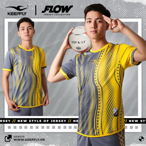 Quần áo đá banh không logo Keep Fly Flow