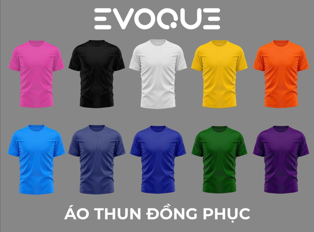 Áo thun thể thao, áo đồng phục, áo thun trơn