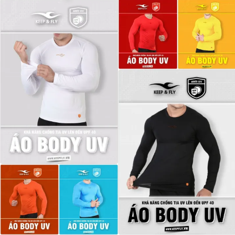 ÁO LÓT BODY GIỮ NHIỆT UV - HÀNG CHÍNH HÃNG KEEP & FLY CAO CẤP