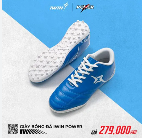 Giày Đá Bóng Nam Sân Cỏ Nhân Tạo IWIN Power TF