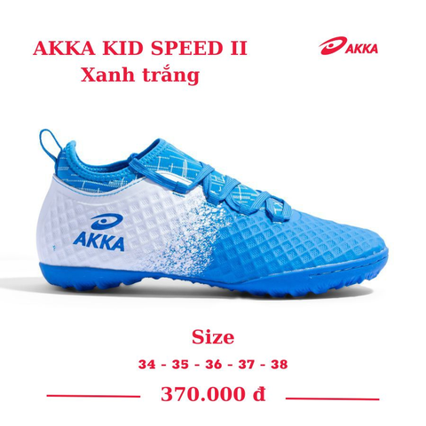 GIÀY ĐÁ BÓNG TRẺ EM AKKA SPEED II TF - SÂN CỎ NHÂN TẠO