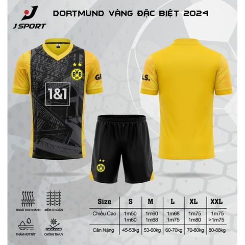 Quần Áo Bóng Đá JS CLB Dortmund 24/25