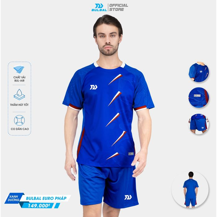 Quần Áo Bóng Đá Bulbal Euro 2024 Pháp - Xanh Dương
