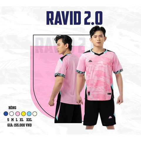 Quần Áo Bóng Đá Không Logo Mikal Ravid 2.0 - Hồng