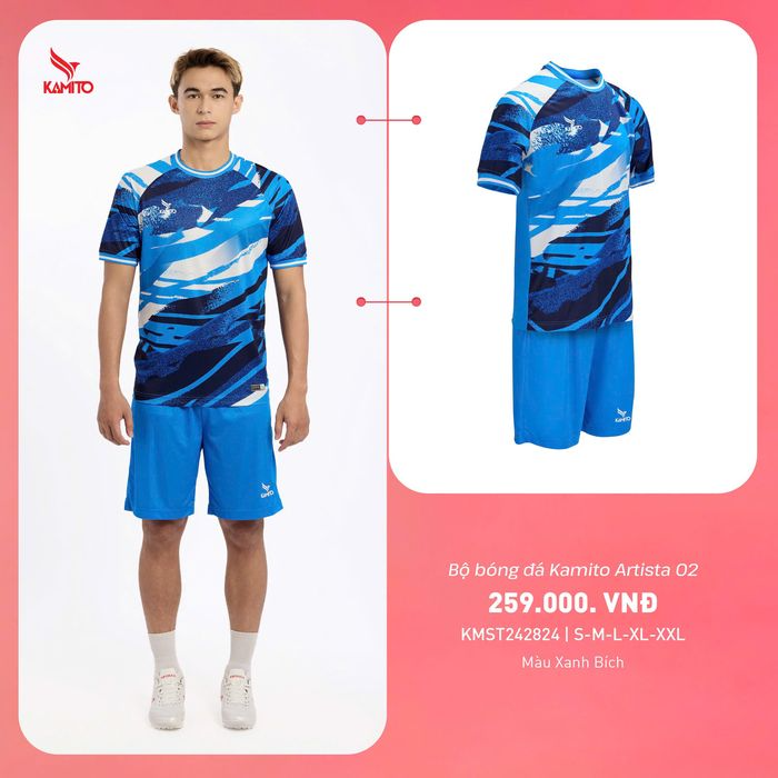 Quần Áo Bóng Đá Không Logo Kamito Artista 02