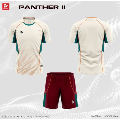 Quần Áo Bóng Đá Không Logo JP Panther 2 - Kem