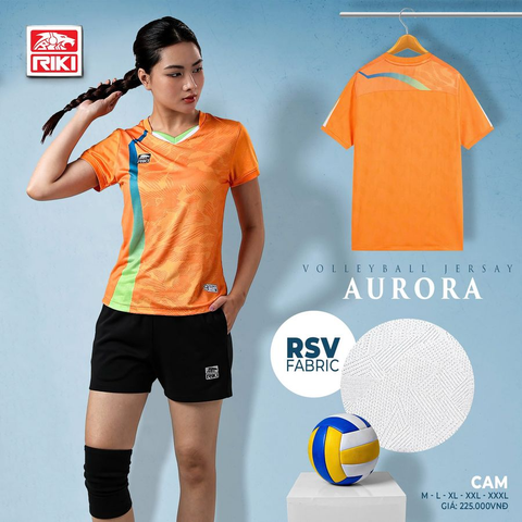 Quần Áo Bóng chuyền Riki Aurora Nữ