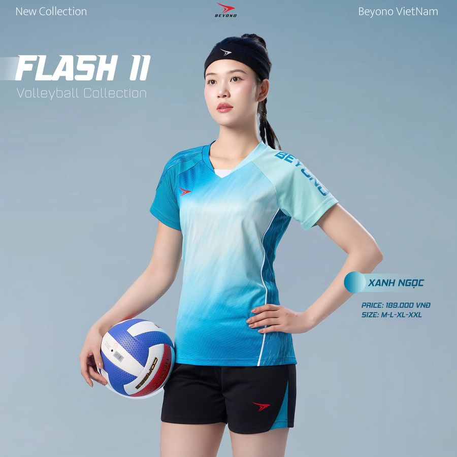 Quần Áo Bóng chuyền Beyono Flash 2 Nữ