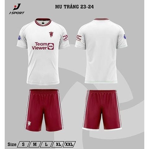 Quần Áo Bóng Đá  JP CLB MU  23-24 - Trắng