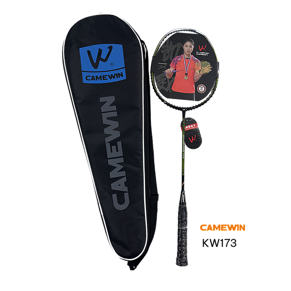 Khung Vợt Cầu Lông Camewin KW173 -KW5723 (khung carbon kèm bao vợt + quấn cán vợt)