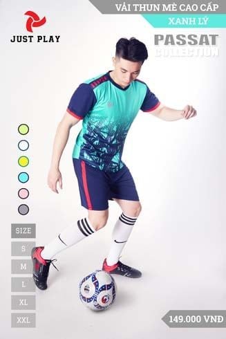 Đồ đá bóng Passat Xanh Lý