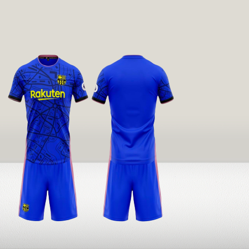 Quần áo Bóng Đá Sao Việt 2022 Barca Xanh Bích