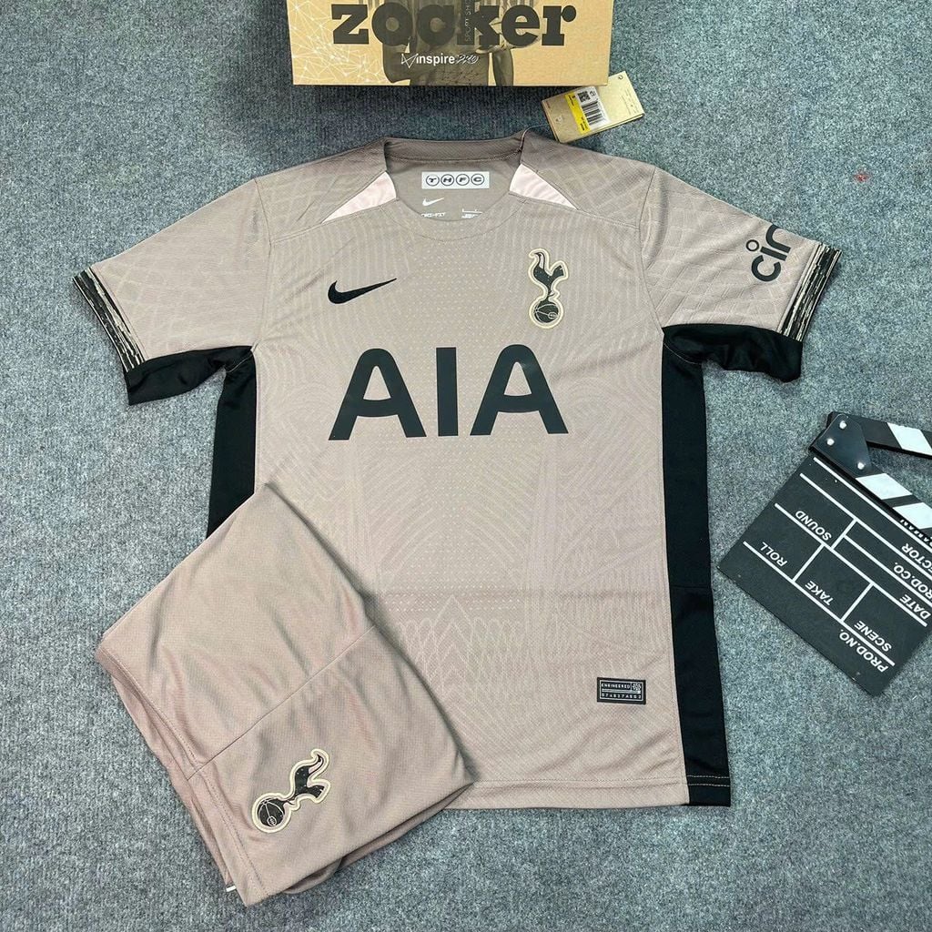 Bộ Quần Áo Bóng Đá Cao Cấp Tottenham Vải Mè Thái Mẫu Mới