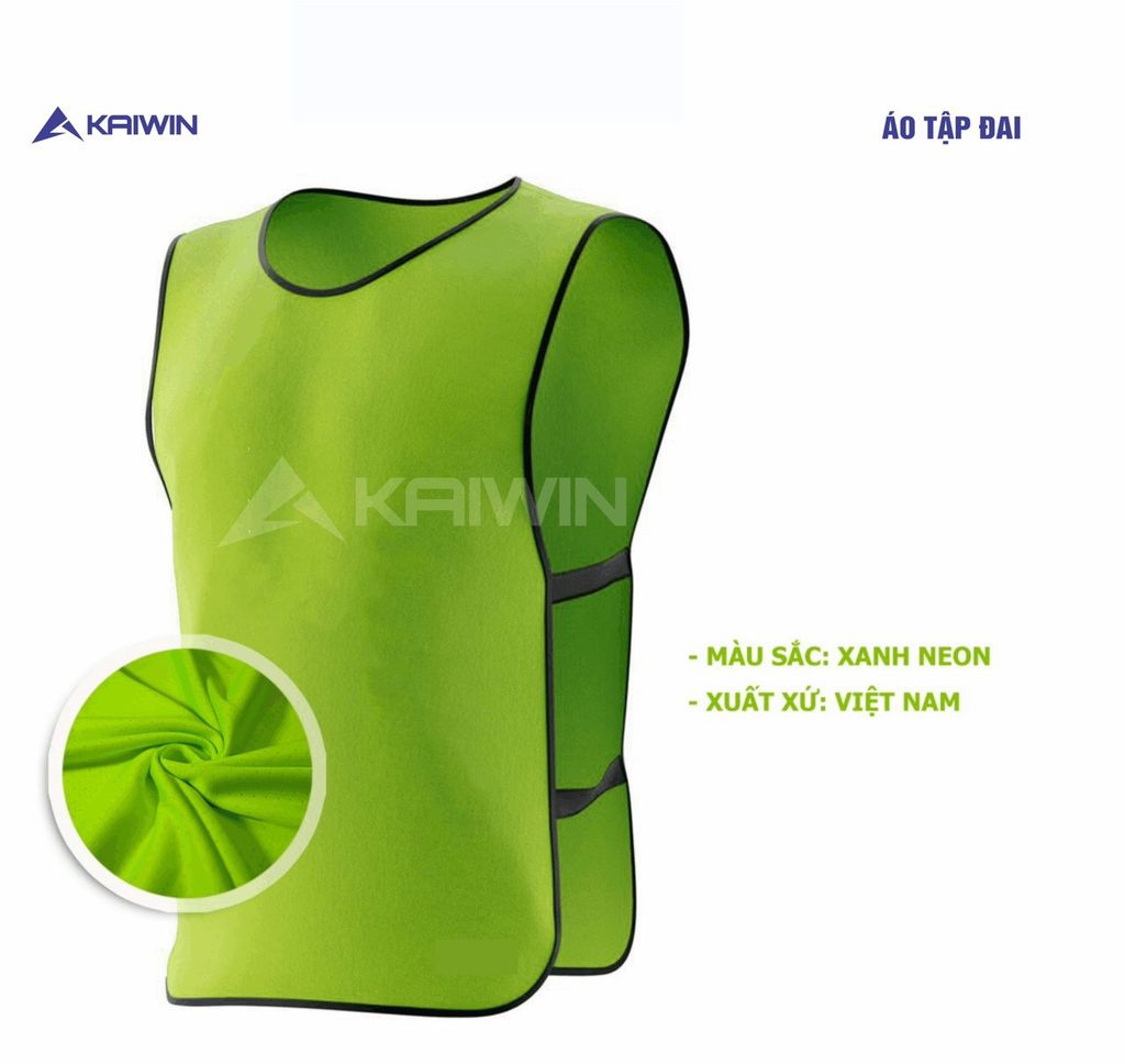 Áo Bib lưới bóng đá - Xanh Lá