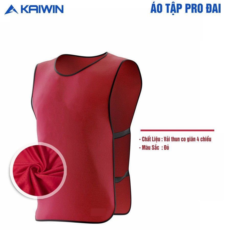 Áo Bib lưới bóng đá - Đỏ